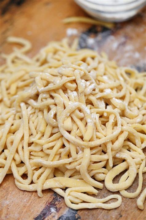 Homemade Noodles as a Metaphor for Nurturing and Empowerment