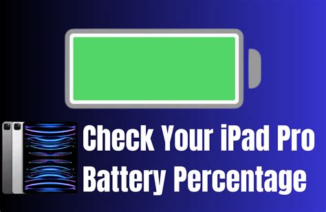 How to Check the Battery Percentage on Your iPad