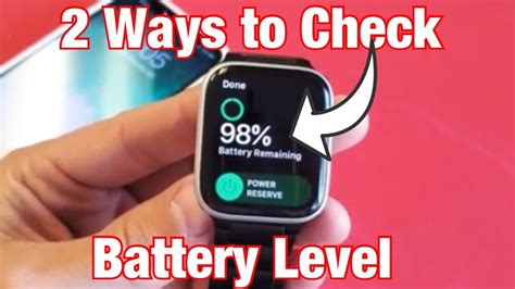 How to Determine the Level of Power Remaining on Your Apple Smartwatch