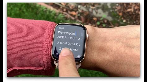 How to Enter Text on the Apple Watch SE without a Physical Input Device