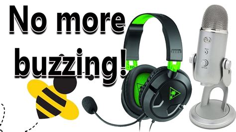 Identifying the Source of Unwanted Buzz in Your Headset Microphone