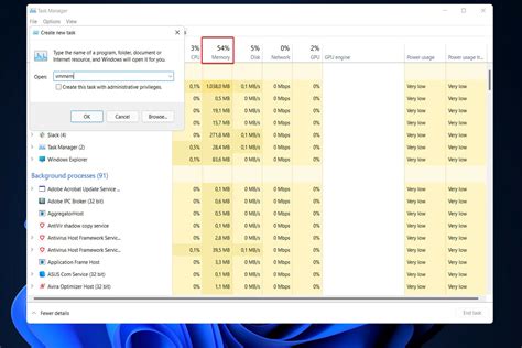 Impact of Rebuilding Containers on Memory Usage of vmmem