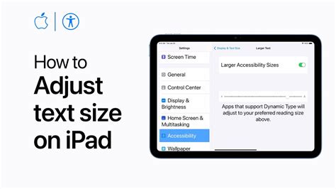 Improving Readability: Adjusting Text Size for an Effortless iPad Experience