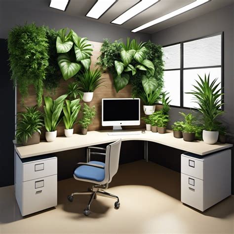 Incorporating Nature's Touch for a Serene and Productive Workspace
