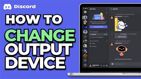 Incorrect Audio Output Settings within Discord