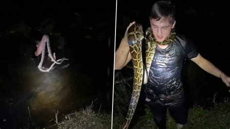 Incredible Encounter: Man Reels in Living Creature from Dream