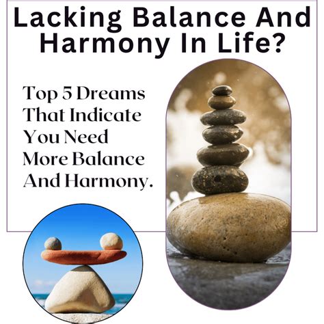 Indicating the Need for Balance and Harmony in Your Life