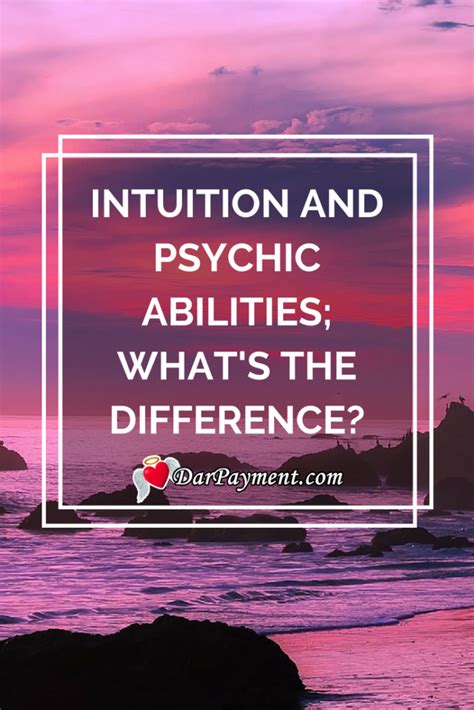 Indication of Intuition and Psychic Abilities