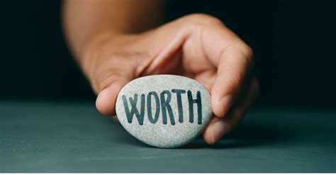 Indication of self-worth and personal value