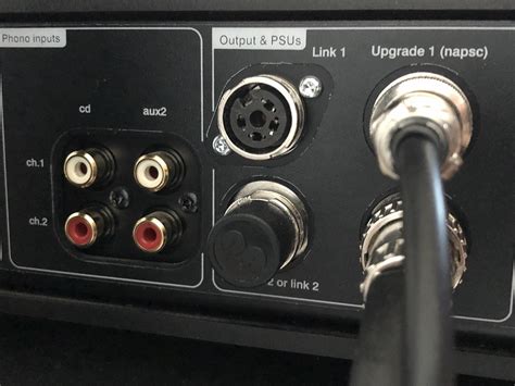 Indications of a malfunctioning audio input connection