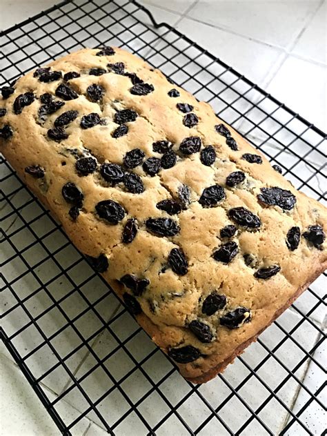 Indulge in the Sweetness of a Homemade Raisin Cake