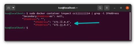 Inspecting the Current Docker IP Address Range