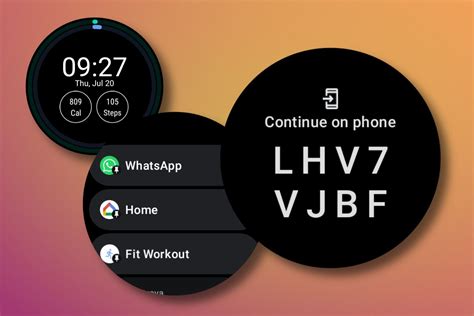 Install the Wear OS Application