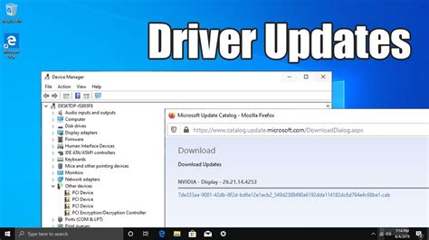 Install the latest drivers