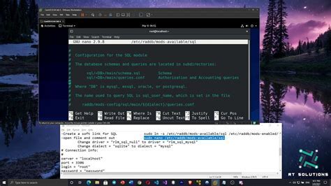 Installation Procedure for Radius on a Linux Operating Environment