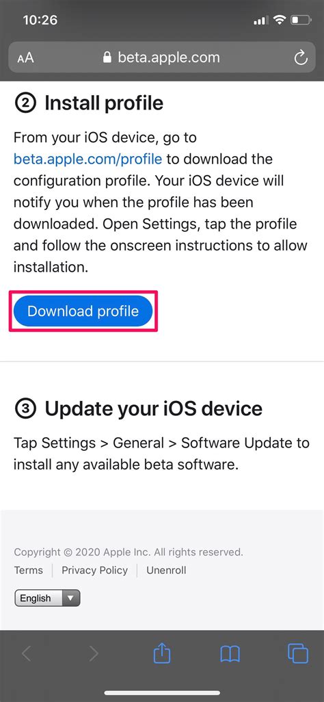 Installation Process for iOS 14 Public Beta: Detailed Instructions