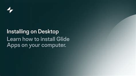 Installing Glide on Windows