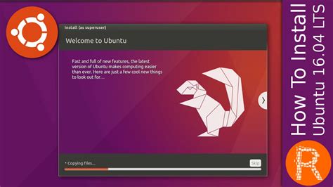 Installing Ubuntu 16.04