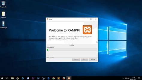 Installing XAMPP on Windows 10