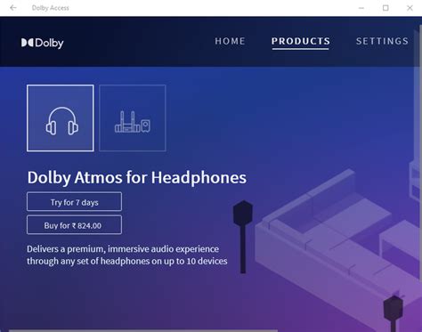 Installing the Dolby Access App