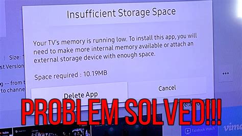 Insufficient storage space affecting audio recording