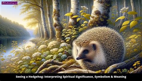 Interpreting the Spiritual Meanings Encoded in Hedgehog Reveries