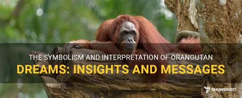 Interpreting the Symbolism of an Orangutan in Dreams