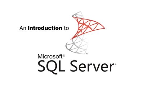 Introduction to using SQL Server in a Windows environment