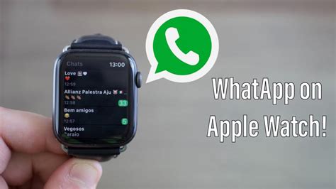 Is it Feasible to Install WhatsApp on Apple Watch?