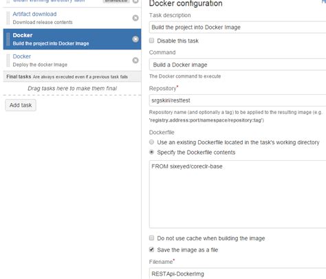 Issue: Permissions error when executing Bamboo build specifications in Docker