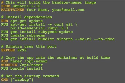 Key Concepts for Utilizing Linux Commands in a Dockerfile