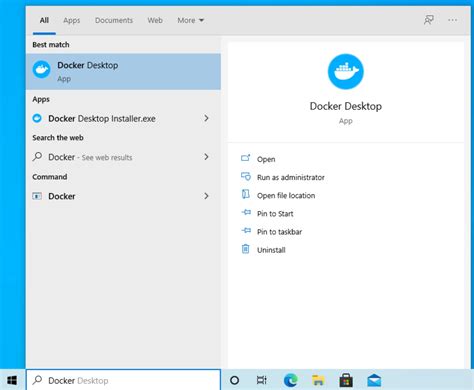 Launching a Process in the Windows Docker: Getting Your Application Up and Running