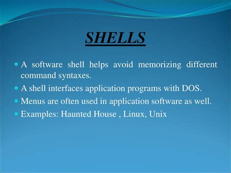 Launching the Command Shell from the Applications Menu