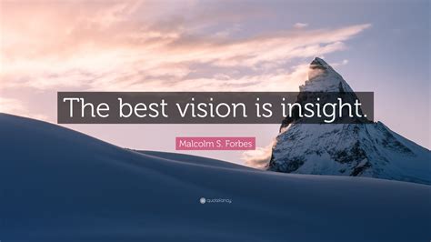 Lessons from the Vision: Insight and Inspiration