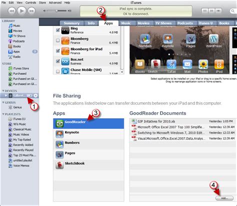 Locating Your PDF Documents on Your iPad