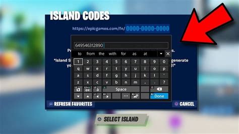 Locating the Code Input Area within the Game