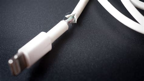 Loose or Damaged Charging Cable