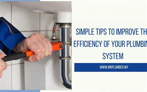 Maintaining Plumbing Efficiency