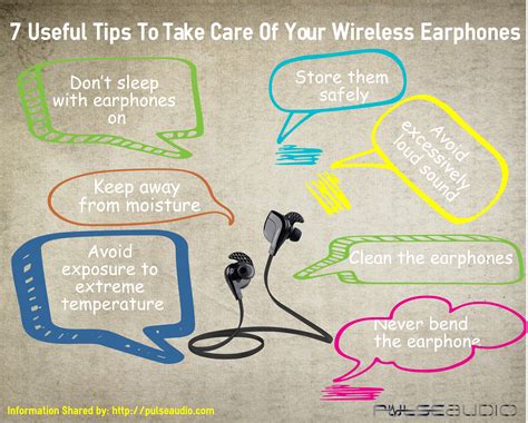 Maintaining and Caring for Your Wireless Earphones