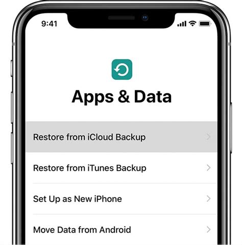 Make Use of iCloud Backup and Restore