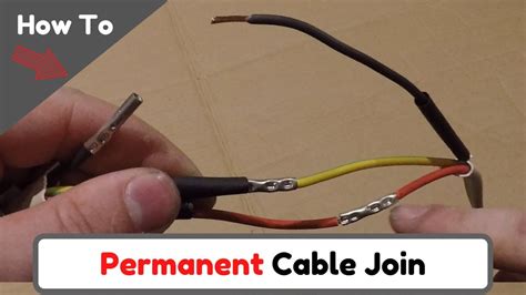 Make a Knot to Join the Cables Securely