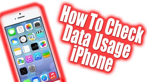 Manage Data Consumption: An Essential Aspect of Internet Usage on iPhone 7 Plus