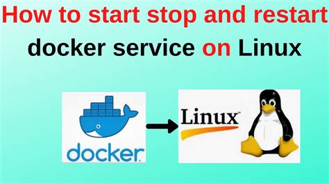 Managing Docker: Stopping and Restarting Docker Services