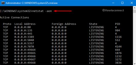 Managing Ports in Windows through Command Line Options