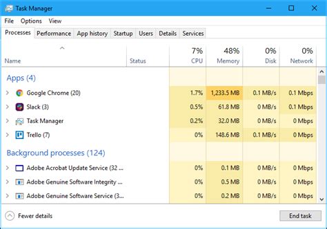 Managing Processes and Applications with Task Manager