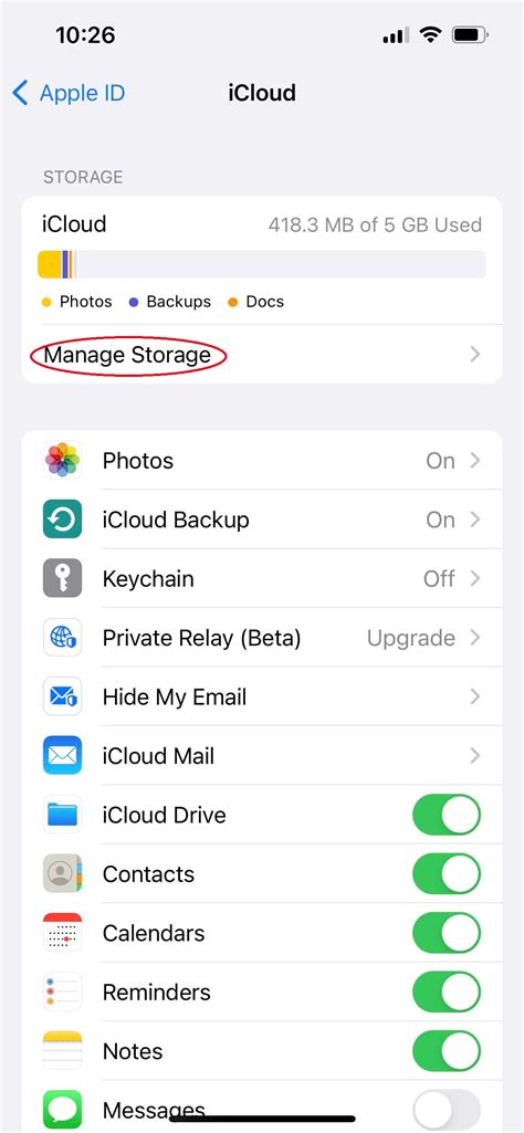 Managing Storage for your Photos and Videos