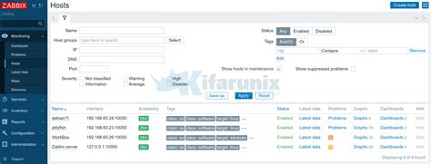 Managing Windows hosts in Zabbix