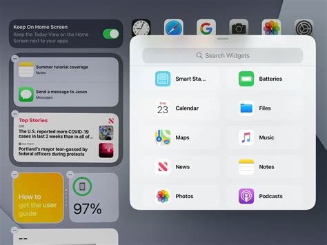 Managing and Updating your Widget Collection: Keeping your iPad Fresh