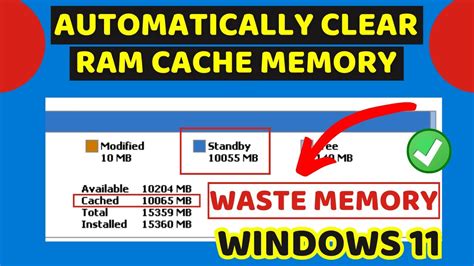 Manual vs Automatic: Clearing cache memory in Windows