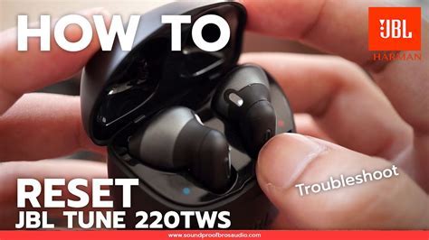 Master Reset Guide for JBL Wireless Earphones